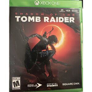 Shadow of the Tomb Raider (Microsoft Xbox One, 2018) W/ Inserts - Clean